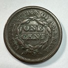 1848 Braided Hair Large Cent Vf With Some Patina