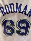 Dennis Rodman Autographed Banned Mavs Jersey  69 