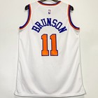 Jalen Brunson  11 New York Knicks Stitched Basketball Jersey White S-2xl