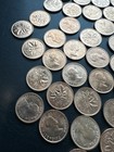 1964 Bu Canada Penny Cent Roll     50 Coins