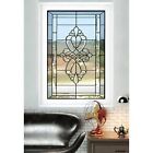 Frosted Stained Glass Window Privacy Film  Classic Glass Cling  Window Film
