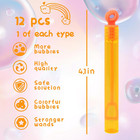 Mini Bubbles Party Favors For Kids 12 Colors Bubble Wands Christmas    
