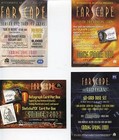 Farscape Mixed Seasons Promo Card Lot 4 Cards