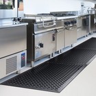 Outdoor Rubber Floor Mats Anti Fatigue Restaurant Kitchen Rubber Drainage Mat   