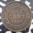 1859 Canada Large Cent Lot c2664 Nice 