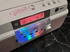 2002 Hello Kitty Cd Md Cassette Boombox Rainbow Led Victor Kt-rc1 Rare Japan