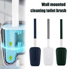 Toilet Bowl Brush Holder Set bathroom Cleaning Toilet Cleaner Scrubber Under Rim