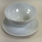 Rosenthal Studio-line Linie Round Romance Gravy Bowl With Attached Underplate