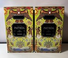 Tequila Silver Bee Sergio Perez Empty Metal Patron Tins Lot Of 2
