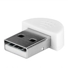 White Portable Usb Mini Studio Speech Microphone Recording Audio Mic Adapter Wt