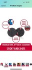 Velcro   Black Coins Circles Dots Sticky Back Hook Loop 3 4  200 Count