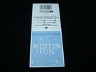 U s  Scott  4944b Booklet Pane Of 18 Winter Fun Mnh Nice 