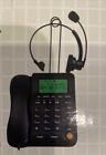 Home Office Business Telephone-caller Id-call Center W  Headset Lcd Screen