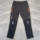 Rockbros Cycling Pants Mens Xl Black Bicycle Reflective Zip Pockets Athleisure