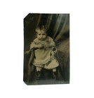 1800   s Antique Tintype Portrait Photograph Of Baby Toddler - -  f  c4 