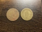 Vintage Arizona State Tax Commission Sales Tax 5 Circulated Token Lot Of 2