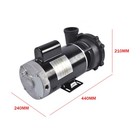 56 Frame Spa Pump Motor 4hp 230v Dual-speed Spa Pump Replacement 3721621-1d