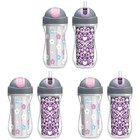 Insulated Straw Sippy Cup 12  Months  9oz Toddler Training Cups  Spill-free Lid 