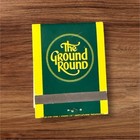 Vintage Matchbook  The Ground Round Restaurant Full Unstruck Unused New Matches