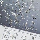 Nail Art Charms 1000pcs Mini Silver Rhinestones Crystal Flat Back Gems Multi