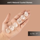 Clear Quartz Crystal Tumble Stone  Polished Stone For Meditation   Healing