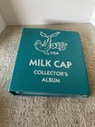 Vintage Milk Cap Collection Album