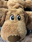 Dan Dee Collector s Choice Laying Brown   Black Plush Puppy Dog Stuffed Animal 