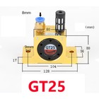 Gt25 1 4   Industrial Pneumatic Turbine Vibrators Silent Wheel Type Vibrator Us