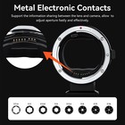 Camolo Ef-nz Auto Focus Af Adapter Canon Ef ef-s Lens To Nikon Z-mount Camera