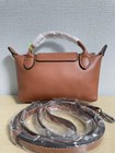 Longchamp Brown Le Pliage Xs Extras Original Handle Bag Pouch Outlet New Jpn gbj