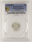 China Kiangnan 1900 5 Cent Silver Dragon Coin Pcgs Au55 Lm-236 Choice Au