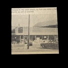 1956 Frisbie s Market Maple Rapids Michigan Grocery Store Vintage Photo Ad
