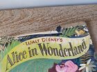 Walt Disney   s Alice In Wonderland Big Golden Book 1951 Vintage Damaged
