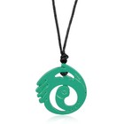 New Game Cosplay Tomb Raider Lara Croft Pendant Necklace Unisex Hollowed Green N