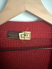 1940s Wilson Letterman Varisty Cardigan Red Mgr Size 42