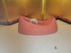 Vintage Scotch C-15 Salmon Pink Tape Dispenser Heavy Retro Mcm Office