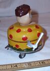 Flintstones Rocky Fred Flintstone Tin Battery Toy Works