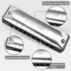Easttop Diatonic Blues Harp Harmonica Key Of C 10hole Mouth Organ Harmonica Gift