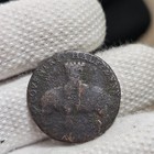 1792 Half Penny Conder Token Colonial Coin Lady Godiva Nude On Horseback