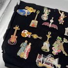 Lot Of 21 Different Hard Rock Cafe Pins Guitars St Maarten Athens  Greece