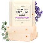 Handmade Goat Milk Soap  Eucalyptus Lavender Scent  Goats Milk Soap Bar  Organic