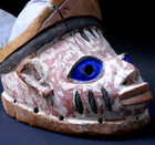 African Nigeria Yoruba Gelede Masquerade Mask  Wood Coloured Pigment  Christie s