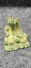  Dragon Figurine 1986 Couple Vintage Resin Statue Fantasy Love Miniature 