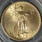 1924 Pcgs Ms-65  20 Saint Gaudens Gold Double Eagle