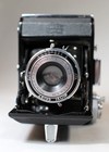 Zeiss Ikon Ikonta 521 With Novar Anastigmat 7 5 Cm  Folding Camera -leather Case