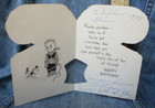 Cowboy Boy Vintage Hallmark Birthday Greeting Card 1950 s Nl7