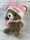 Dan Dee 8    Baby Bear My First Christmas Plush Lovey Stuffed Animal Santa Hat Toy