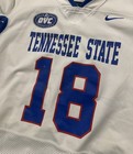 Nike Tsu Tennessee State University Tigers  18 Game Worn Football Jersey Xl