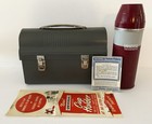 1954 Vintage Rare Universal Dome Lunchbox Thermos Mint Unused Paperwork Wow     