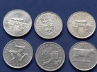 10 Different Guernsey Jersey Isle Of Man Large Size 10p Ten Pences 1968 - 1988